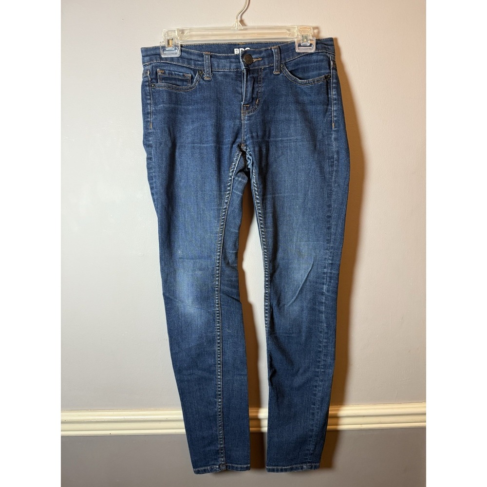 BDG Jeans Women's Size 26W 30L Blue Denim Mid Rise Cigarette Ankle
